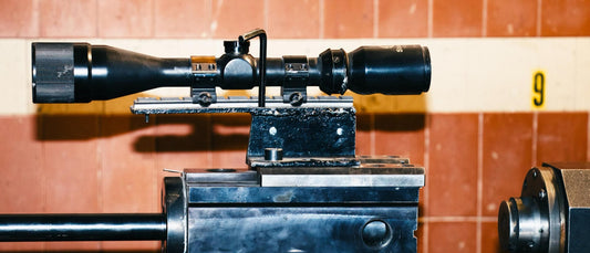 Fixed test barrel mounted on a ballistic laboratory rig