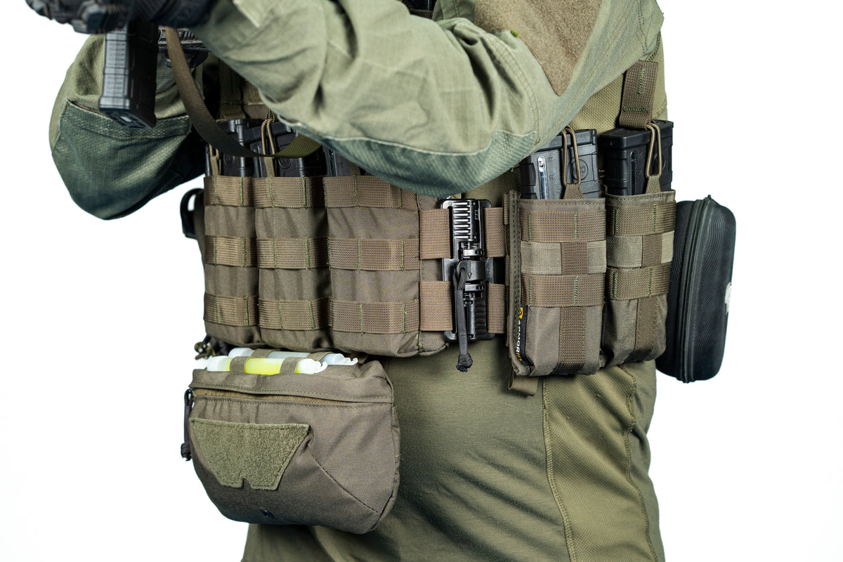 Ausklappbare Tasche