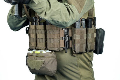 Ausklappbare Tasche